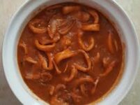 Chopito en salsa americana