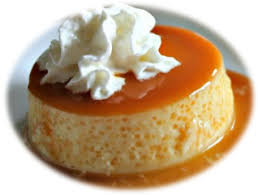 flan de huevo con nata