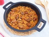 Cazuela de fideos