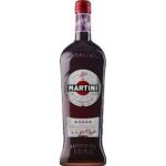 Botella martini rojo