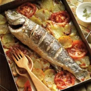 pescado al horno